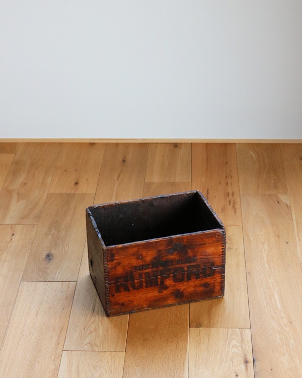 "RUMFORD" Wood Box A "RUMFORD" åɥܥå A