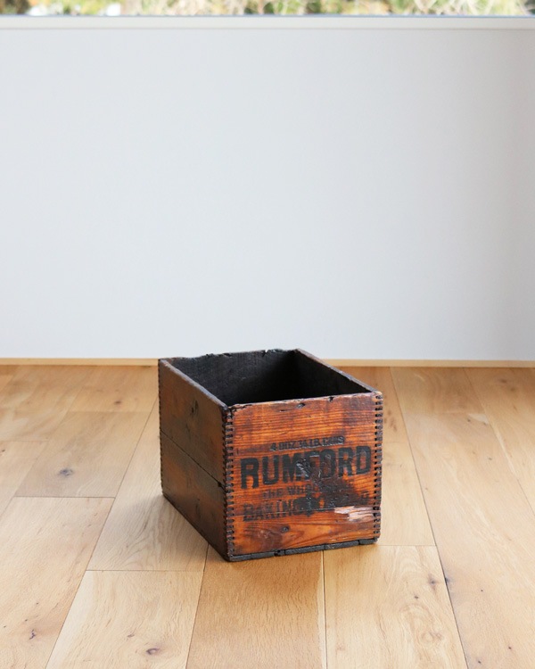 "RUMFORD" Wood Box A "RUMFORD" åɥܥå A