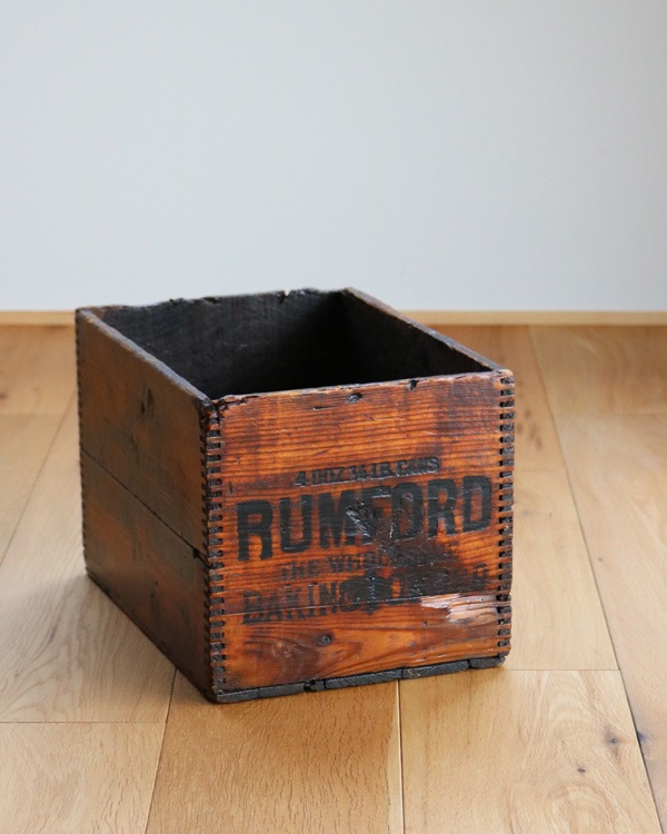 "RUMFORD" Wood Box A "RUMFORD" åɥܥå A