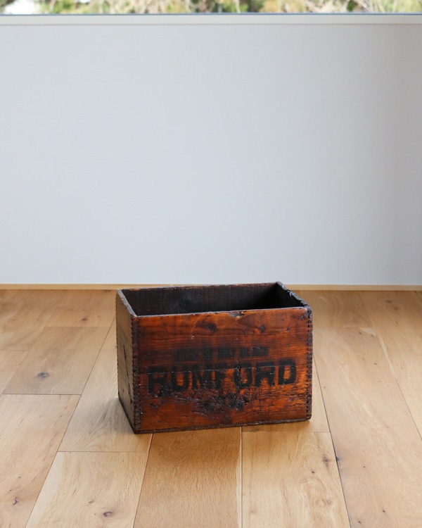 "RUMFORD" Wood Box A "RUMFORD" åɥܥå A