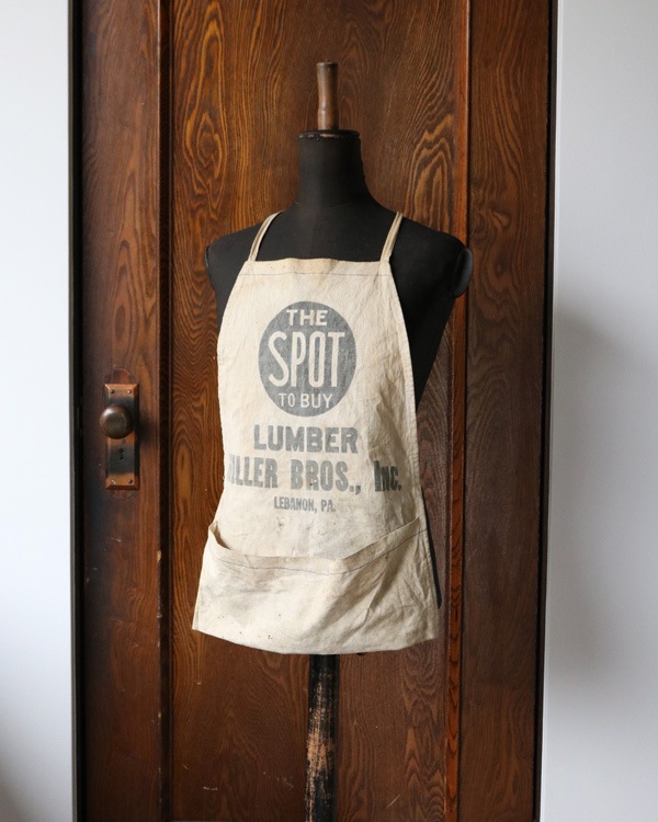 "MILLER BROS.INC." Lumber Apron��"MILLER BROS.INC." ���С����ץ���