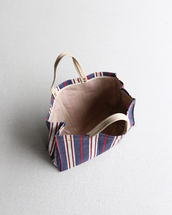 1960s Mid-Century Striped Utility Tote�� 1960ǯ�庢 �ߥåɥ������꡼ ���ȥ饤�� �桼�ƥ���ƥ��ȡ���