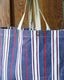 1960s Mid-Century Striped Utility Tote�� 1960ǯ�庢 �ߥåɥ������꡼ ���ȥ饤�� �桼�ƥ���ƥ��ȡ���