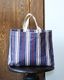 1960s Mid-Century Striped Utility Tote�� 1960ǯ�庢 �ߥåɥ������꡼ ���ȥ饤�� �桼�ƥ���ƥ��ȡ���