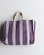 1960s Mid-Century Striped Utility Tote�� 1960ǯ�庢 �ߥåɥ������꡼ ���ȥ饤�� �桼�ƥ���ƥ��ȡ���