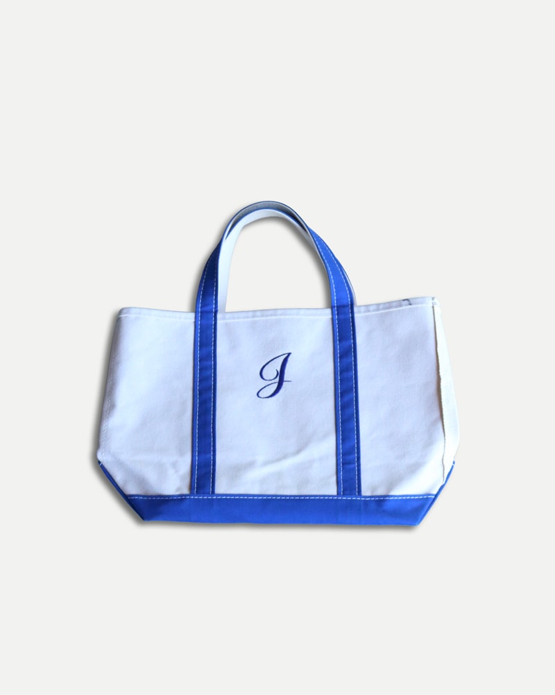 c.1990s L.L.Bean “BOAT AND TOTE” Medium/Blue(Monogram)