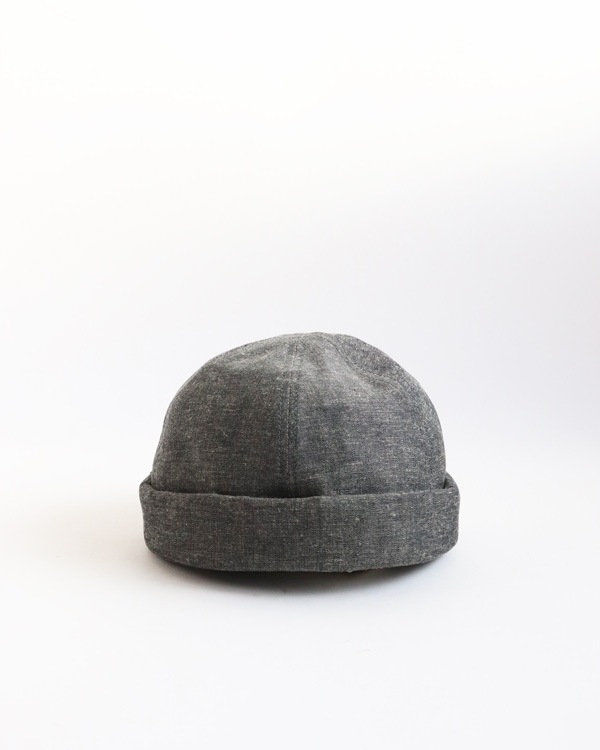THE H.W.DOG & Co.å ֥塼 ɥåɥ CHAMBRAY ROLL CAPå֥졼륭åסBLACK