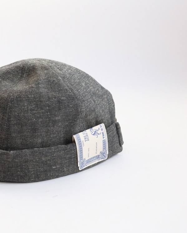 THE H.W.DOG & Co.å ֥塼 ɥåɥ CHAMBRAY ROLL CAPå֥졼륭åסBLACK