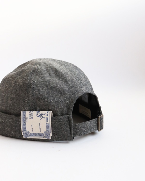THE H.W.DOG & Co.å ֥塼 ɥåɥ CHAMBRAY ROLL CAPå֥졼륭åסBLACK