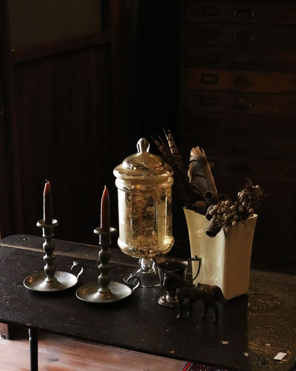 Pewter Pair Candle Holder｜ピューター製キャンドルホルダー