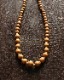Vintage Wood Beads Necklace B�åӥ�ơ������åɥӡ����ͥå��쥹 B