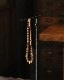 Vintage Wood Beads Necklace B�åӥ�ơ������åɥӡ����ͥå��쥹 B