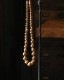 Vintage Wood Beads Necklace B�åӥ�ơ������åɥӡ����ͥå��쥹 B