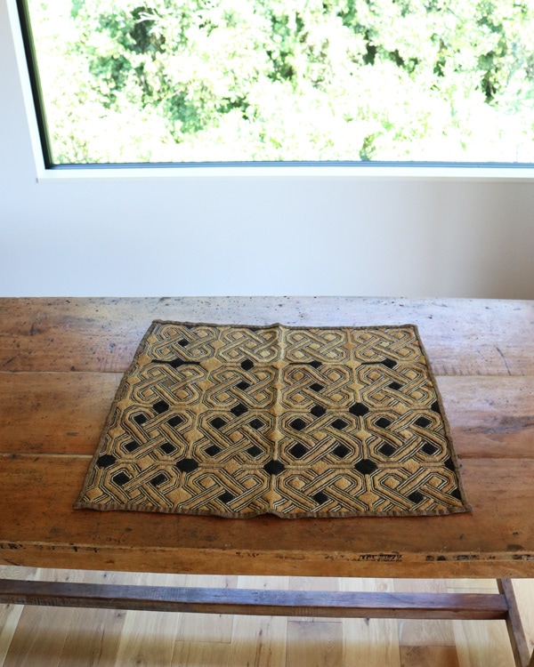 African Textile Kuba Fabric D�å��եꥫ��ƥ��������� �����ۡ���ӥ����ɡ�D