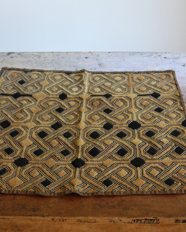 African Textile Kuba Fabric D�å��եꥫ��ƥ��������� �����ۡ���ӥ����ɡ�D