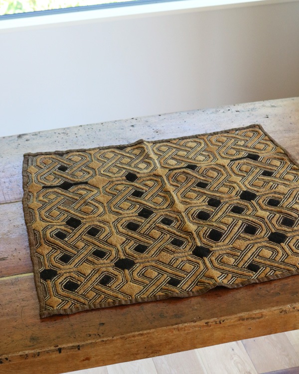 African Textile Kuba Fabric D�å��եꥫ��ƥ��������� �����ۡ���ӥ����ɡ�D