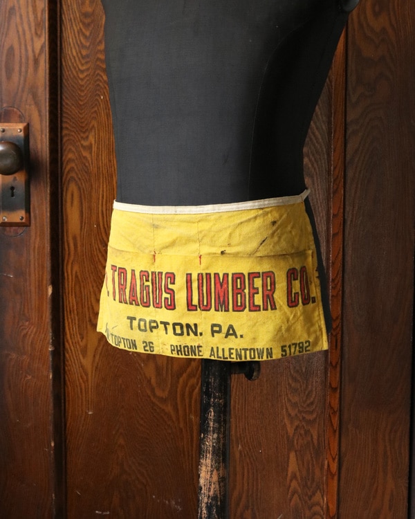 "WM.TRAGUS LUMBER CO." Waist Apron��"WM.TRAGUS LUMBER CO." �������ȥ��ץ���