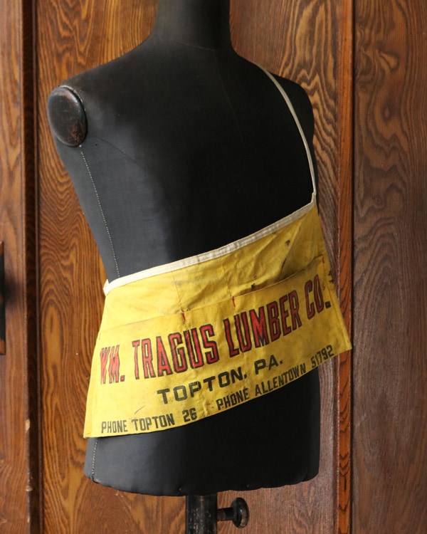 "WM.TRAGUS LUMBER CO." Waist Apron��"WM.TRAGUS LUMBER CO." �������ȥ��ץ���
