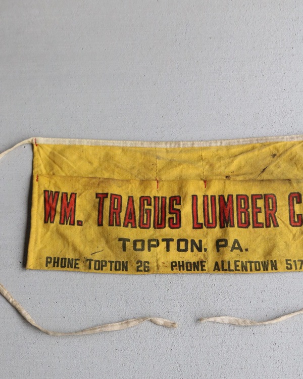 "WM.TRAGUS LUMBER CO." Waist Apron��"WM.TRAGUS LUMBER CO." �������ȥ��ץ���