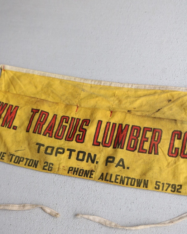 "WM.TRAGUS LUMBER CO." Waist Apron��"WM.TRAGUS LUMBER CO." �������ȥ��ץ���