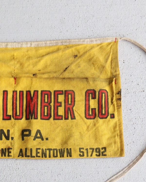 "WM.TRAGUS LUMBER CO." Waist Apron��"WM.TRAGUS LUMBER CO." �������ȥ��ץ���