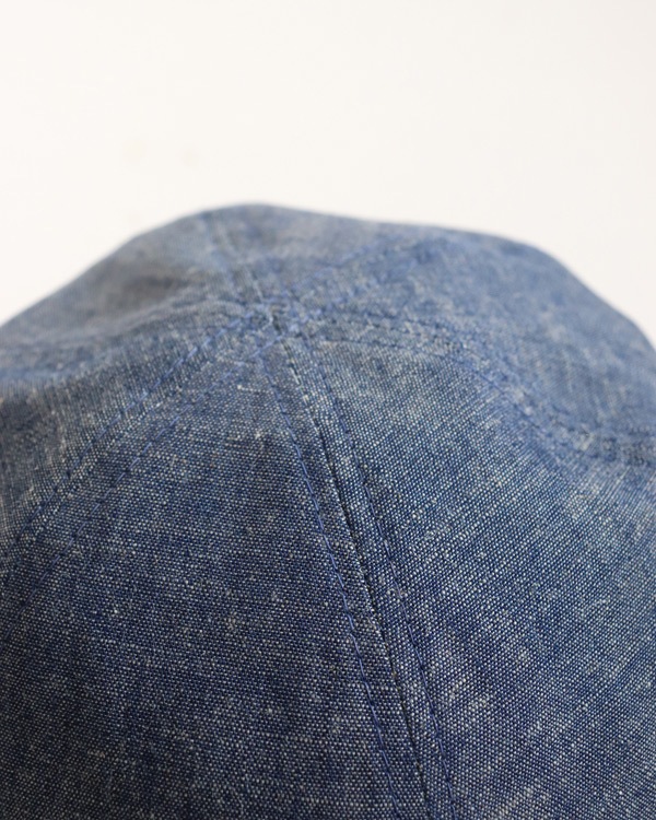 THE H.W.DOG & Co.�å� ���������֥�塼 �ɥå�����ɥ��� CHAMBRAY ROLL CAP�å����֥졼�����륭��åס�INDIGO��