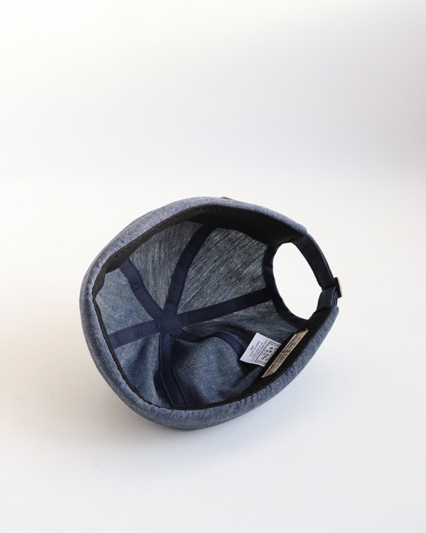 THE H.W.DOG & Co.�å� ���������֥�塼 �ɥå�����ɥ��� CHAMBRAY ROLL CAP�å����֥졼�����륭��åס�INDIGO��
