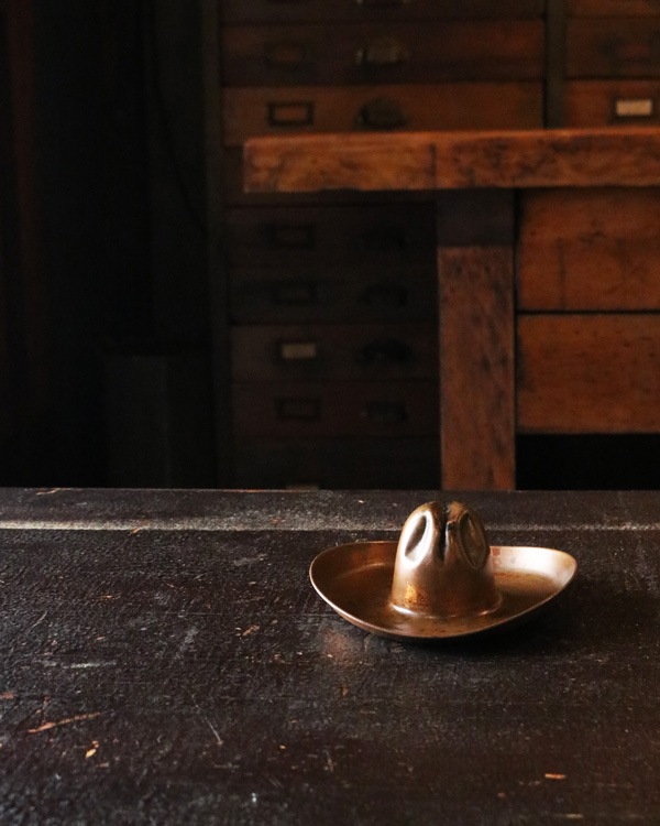 Hat Ashetray｜真鍮製のハット型灰皿