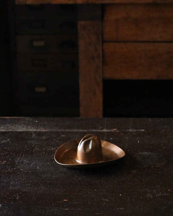 Hat Ashetray｜真鍮製のハット型灰皿