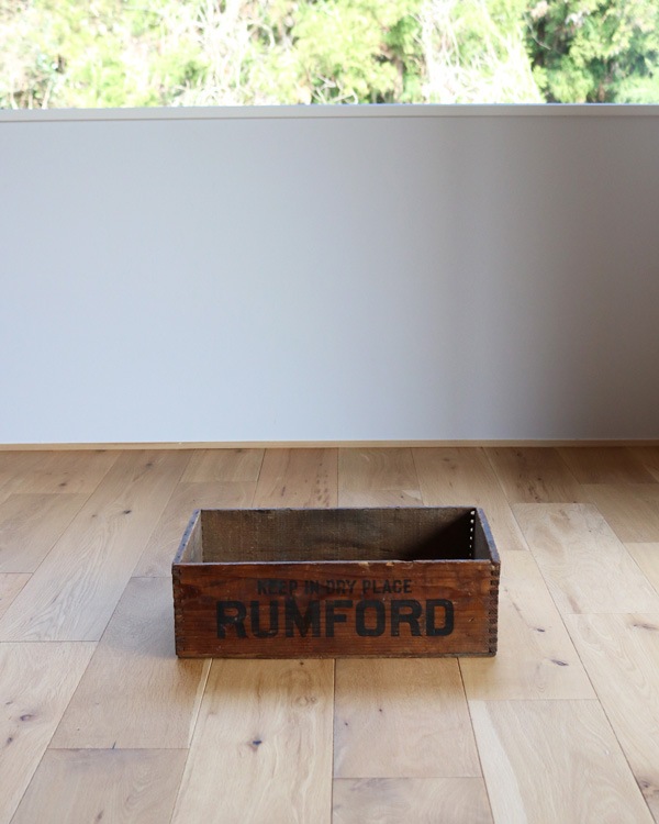 "RUMFORD" Wood Box C"RUMFORD" åɥܥå C