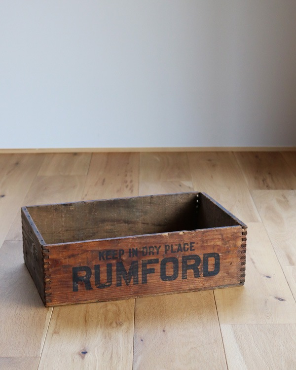 "RUMFORD" Wood Box C"RUMFORD" åɥܥå C