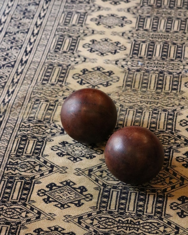 Lawn Bowling Ball A ローンボウリング 木製ボール A