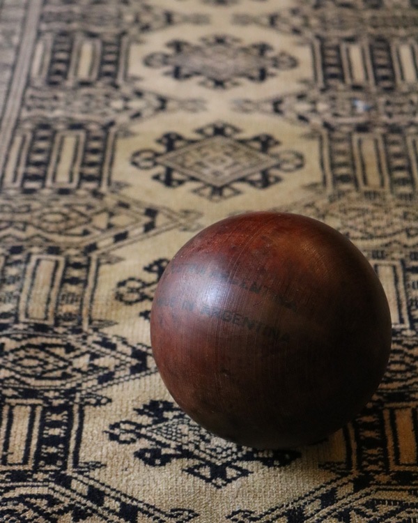 Lawn Bowling Ball A ローンボウリング 木製ボール A