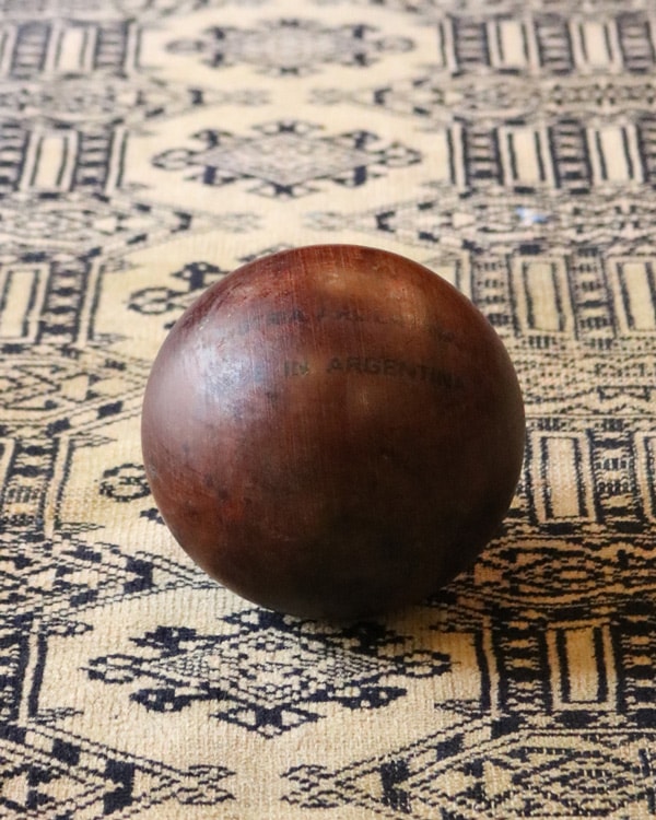 Lawn Bowling Ball A ローンボウリング 木製ボール A