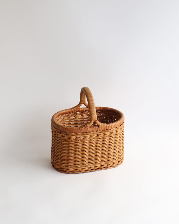 Rattan One handle Basket Small JPB-200 | �饿����ϥ�ɥ�Х����å� JPB-200