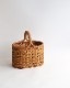 Rattan One handle Basket Small JPB-200 | �饿����ϥ�ɥ�Х����å� JPB-200