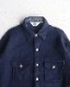 Vintage 70s Navy WOOLRICH Wool Shirt (M)