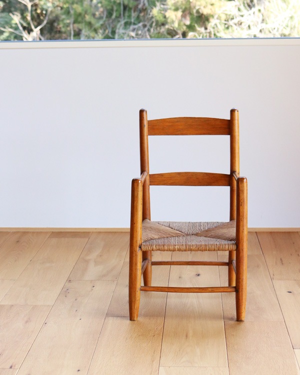 Shaker Style Hickory Child's Chair with Woven Seat｜シェーカー