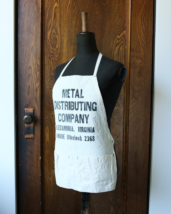 1940s "METAL DISTRIBUTING COMPANY" Advertising Apron�� 1940ǯ�庢��METAL DISTRIBUTING COMPANY�״�ȹ��𥨥ץ���