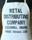 1940s "METAL DISTRIBUTING COMPANY" Advertising Apron�� 1940ǯ�庢��METAL DISTRIBUTING COMPANY�״�ȹ��𥨥ץ���