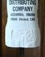 1940s "METAL DISTRIBUTING COMPANY" Advertising Apron�� 1940ǯ�庢��METAL DISTRIBUTING COMPANY�״�ȹ��𥨥ץ���