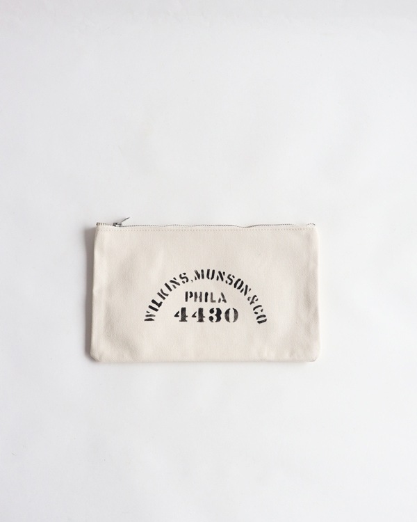 LABOR DAY �졼�С��ǥ��� STENCILED FLAT TOOL POUCH ���ƥ󥷥� �ե�åȥġ���ݡ��� ��C��