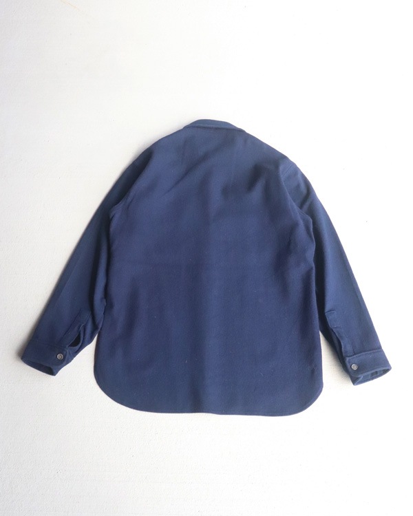 Vintage 70s Navy WOOLRICH Wool Shirt (M)