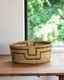 Native American "Papago" Coiled Basket Largeåͥƥ֥ꥫ ѥѥ²ΥХå Large