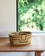 Native American "Papago" Coiled Basket Largeåͥƥ֥ꥫ ѥѥ²ΥХå Large