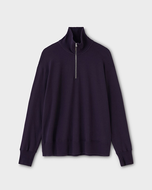 Phigvel フィグベル PHIGVEL フィグベル｜C/W HALF ZIP SPORTING TOP コットンウール