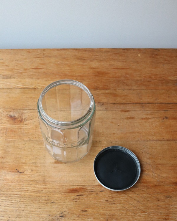 "COFFEE" Glass Jar GJ-005"COFFEE" 饹㡼 GJ-005