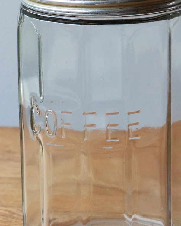 "COFFEE" Glass Jar GJ-005"COFFEE" 饹㡼 GJ-005