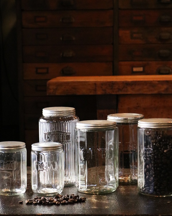 "COFFEE" Glass Jar GJ-005"COFFEE" 饹㡼 GJ-005