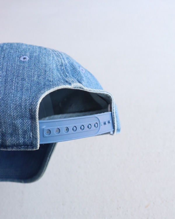 Vintage 90s Wash Denim Embroidered Calvin Klein Snapback Cap